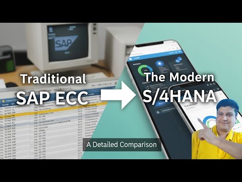 Traditional SAP ECC vs. The Modern S/4HANA: A Detailed Comparison
