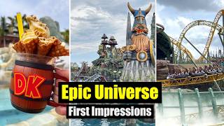 Epic Universe - First Visit Vlog To The Newest Theme Park In Orlando