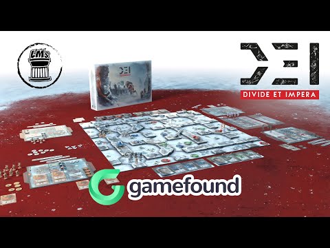 DEI Divide et Impera Boardgame - Gamefound Trailer - Ludus Magnus Studio