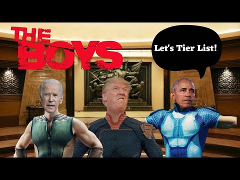 US Presidents Make a The Boys Character Tier List