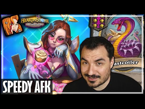 A SPEEDY AFK GAME?! - Hearthstone Battlegrounds