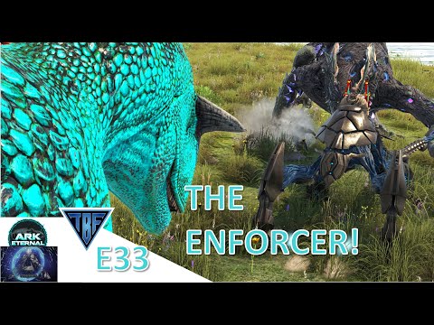 The Enforcer can take on everything!  Ark Eternal Genomes E32 Ark Survival Evolved Modded