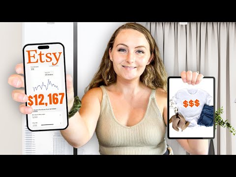 Make Your First $10,000 On Etsy With THIS Niche