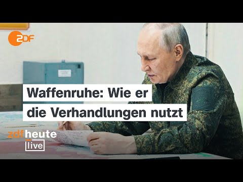 Militärexperte Gressel über die Chancen auf eine Feuerpause in der Ukraine | ZDFheute live