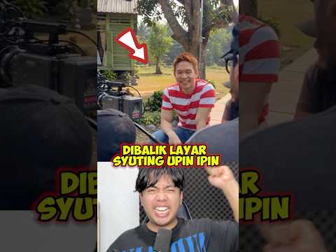 syuting dibalik layar film upin ipin #shorts #upinipin #boboiboy