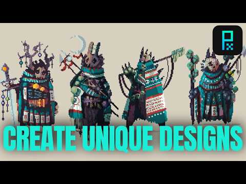 How I Design Unique Characters Step by Step!