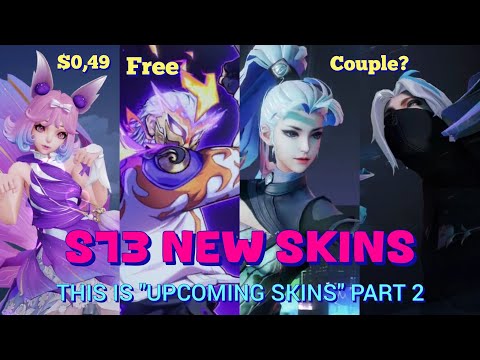 UPCOMING | SEASON 13 NEW SKINS | PART 2 | HONOR OF KINGS GLOBAL