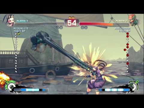 Aqua [Ibuki] vs PPN [Dhalsim] SSF4 Japanese Online Ranked Matches - TRUE-HD