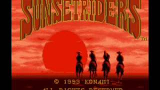 Sunset Riders Stage 1 Theme