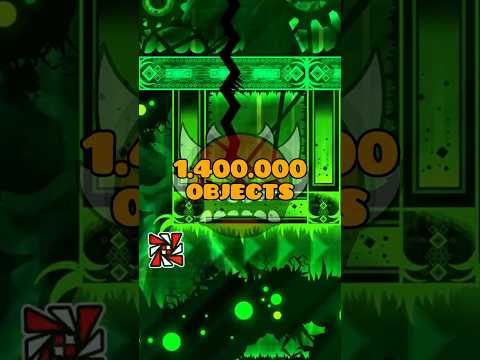 This Level Has 1.5 Million Objects! 🤯 #geometrydash