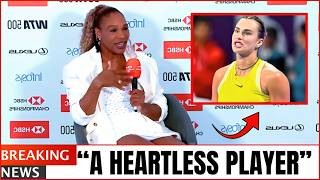 Download lagu She Is HEARTLESS — Serena Williams Makes SHOCKING Statement About Aryna Sabalenka mp3