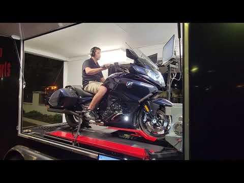1st time Dyno test of my 2019 Bmw K1600b Stock + Remus exhaust