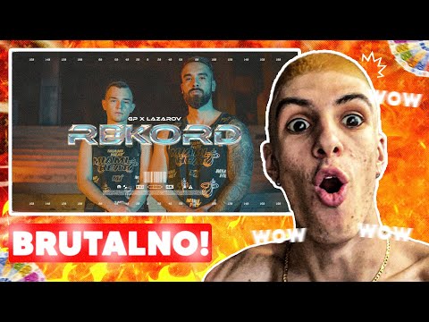 GP x LAZAROV - REKORD (Official Music Video) - REAKCIJA