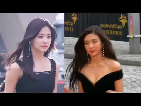 180318 twice 트와이스 tzuyu VS red Velevet 레드벨벳 joy beauty how win ??