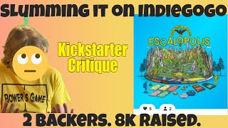 Escalopolis Climbing Board Game (F) Buckle the freak up - Kickstarter Critique Review
