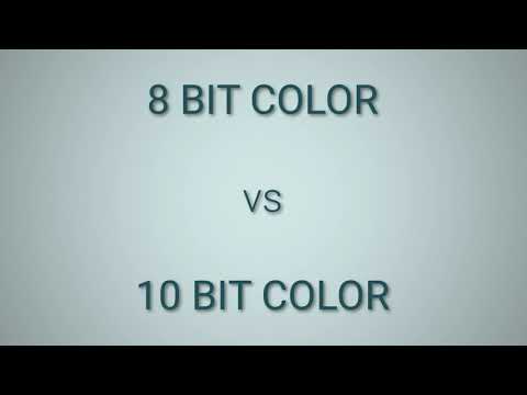 8 BIT COLOR vs 10 BIT COLOR | Explained!