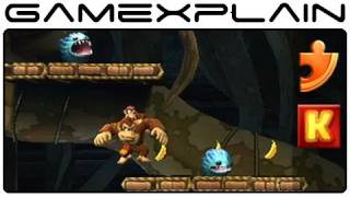 Donkey Kong Country Returns: 3-5 Itty Bitty Biters (Puzzle Pieces, KONG Letters Guide, Walkthrough)