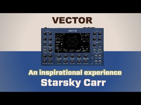 How the VECTOR SYNTH  works // review demo & walkthrough