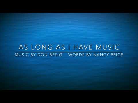 As Long As I Have Music / sung by Nancy Price