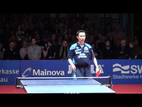 00105 Patrick Franziska 17 Jahre Wang Xi Defense  12