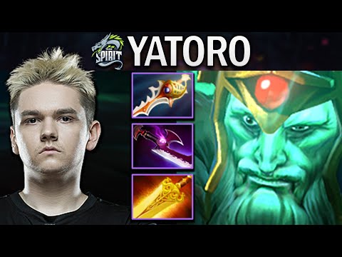 SPIRIT.YATORO WRAITH KING WITH DIVINE RAPIER AND RADIANCE - DOTA 2 GAMEPLAY