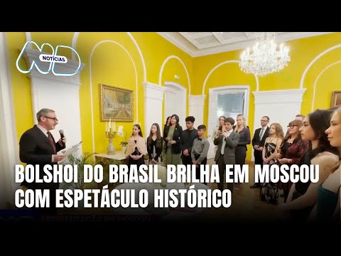 Escola do Bolshoi do Brasil apresenta espetáculo histórico em Moscou
