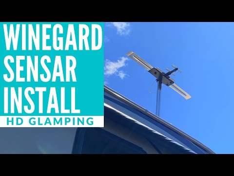 RV Antenna Install | Winegard Sensar IV