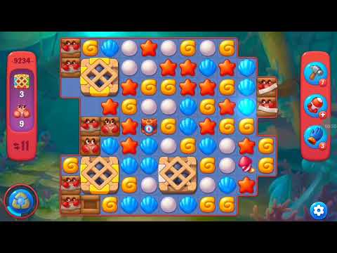 Fishdom Hard Level 9234 (with Double Lightning Booster) @choraelmin