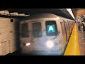 NYC Subway Trains in midst of Swaying & Hunting Oscillation Mix
