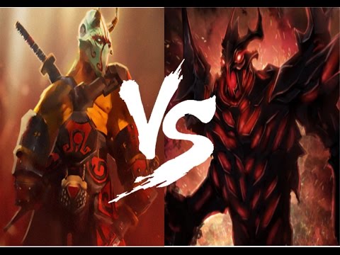 Shadow Fiend vs. Juggernaut