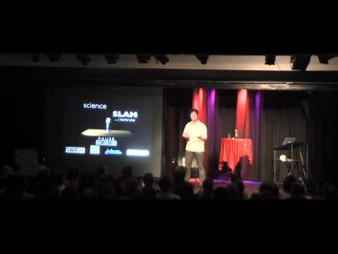 Peter Knoll beim science SLAM karlsruhe