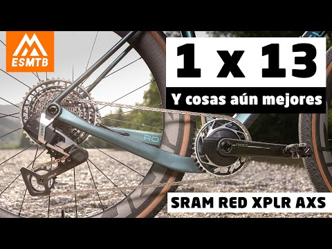 SRAM RED XPLR AXS: 1x13 and huge brakes