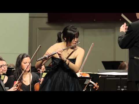 IBERT Flute Concerto, Mvt. 3: Allegro scherzando - Pauline Jung, flute, UNC Symphony Orchestra