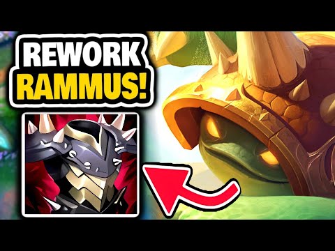 RAMMUS Jungle REWORK!! How is it?? OK OK OK