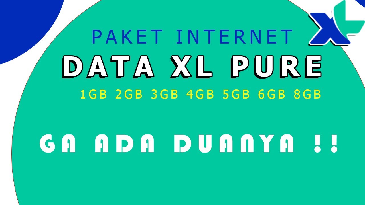 PAKET INTERNET XL DATA PURE MURAH 2022