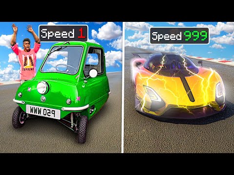 Upgrading SLOWEST to FASTEST Car in GTA 5