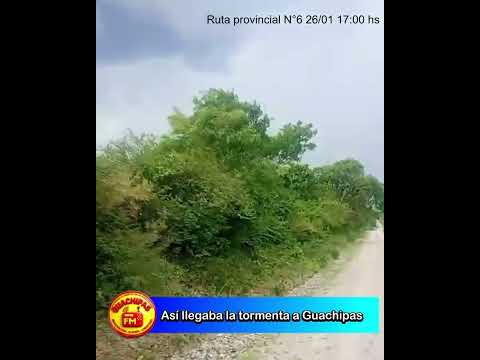 Así llegaba la tormenta | Guachipas, Salta  #noticias#guachipasfm #urgente