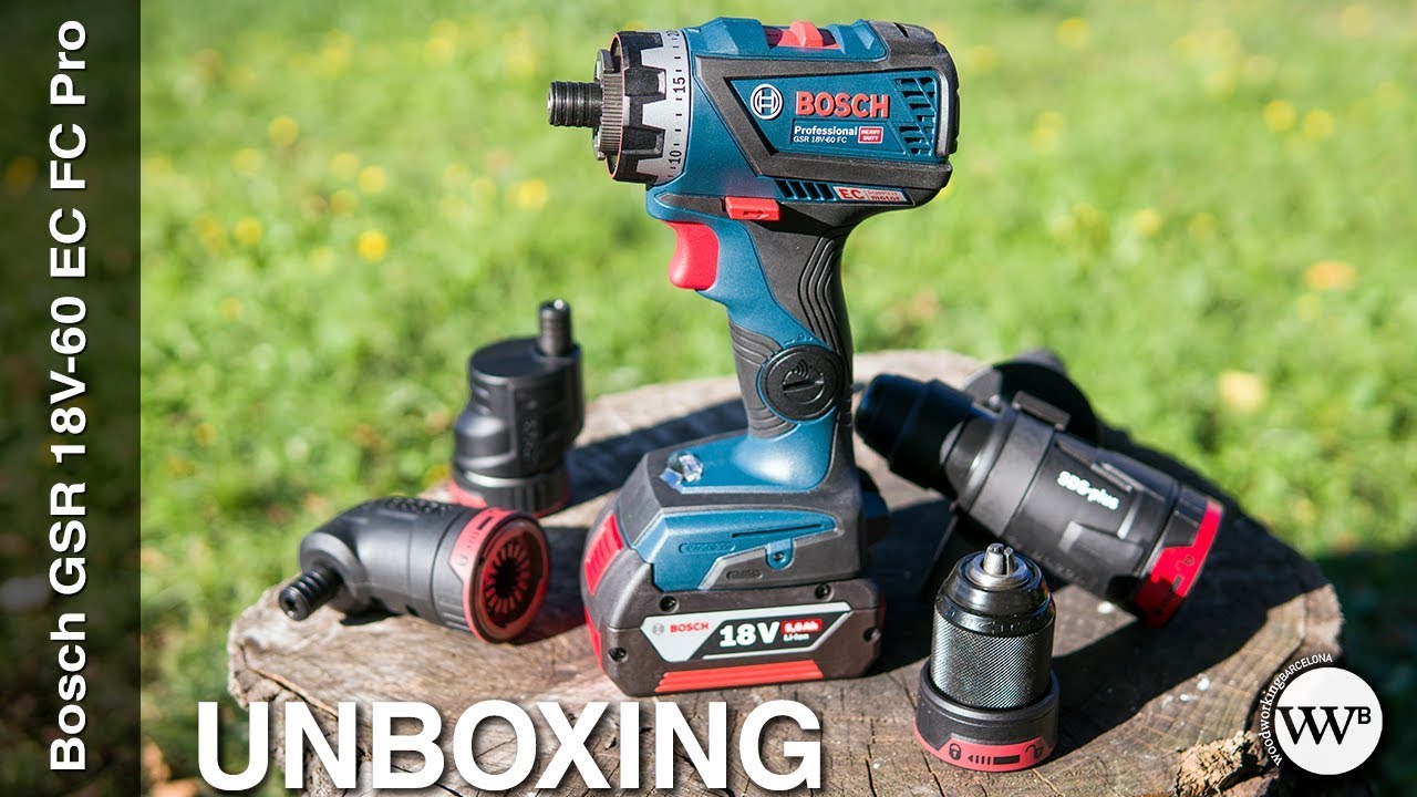 Bosch GSR 18V-60 FC Professional - Unboxing / Overview