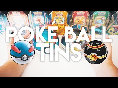 OPENING THE *NEW* POKÉMON GREAT BALL TIN & LUXURY BALL TIN!