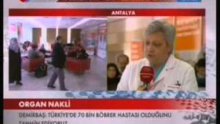 MedicalPark Antalya Hastane kompleksi Organ Nakli Bölümü Prof.Dr.Alper