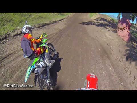 125 Two-Stroke vs 250 Four-Stroke Battle at Redbud Motocross
