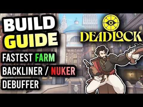 Mirage FASTEST Farm Jungle Backliner Nuker Build Guide - Deadlock