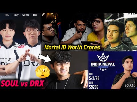 S8UL Beat Nepal 💀DRX Players Shocked by Goblin Legit 🥶 DRX VS SOUL 🚀 Mortal Thank Mamba Jonty ❤️