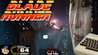 BLADE RUNNER – Commodore 64 (1985) | CRL’s Vangelis‑Inspired Cyberpunk Shooter