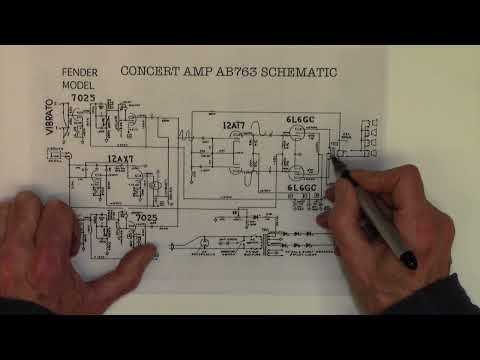 How to read guitar amplifier schematics