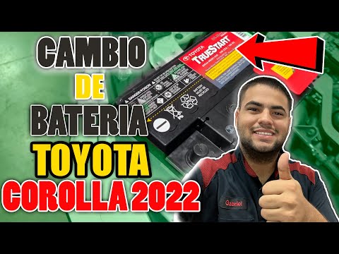 ✅ Cambio de batería Toyota Corolla 2022 ✅ Como cambiar la bateria de un Toyota Corolla 2022