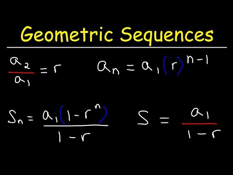 Geometric Series and Geometric Sequences - Basic Introduction