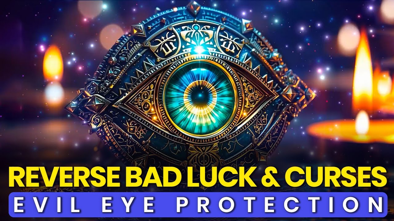 Reverse Bad Luck, Hexes & Curses: Protection Frequency Music to Destroy Evil Eye