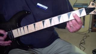 instructional 5 th fret A scale