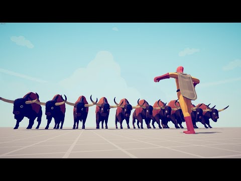 NEW ONE PUNCH MAN vs 10x EVERY MODDED UNITS + ANIMALS Totally Accurate Battle Simulator TABS